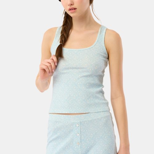 Jemina Hearts Pointelle Astor Tank
