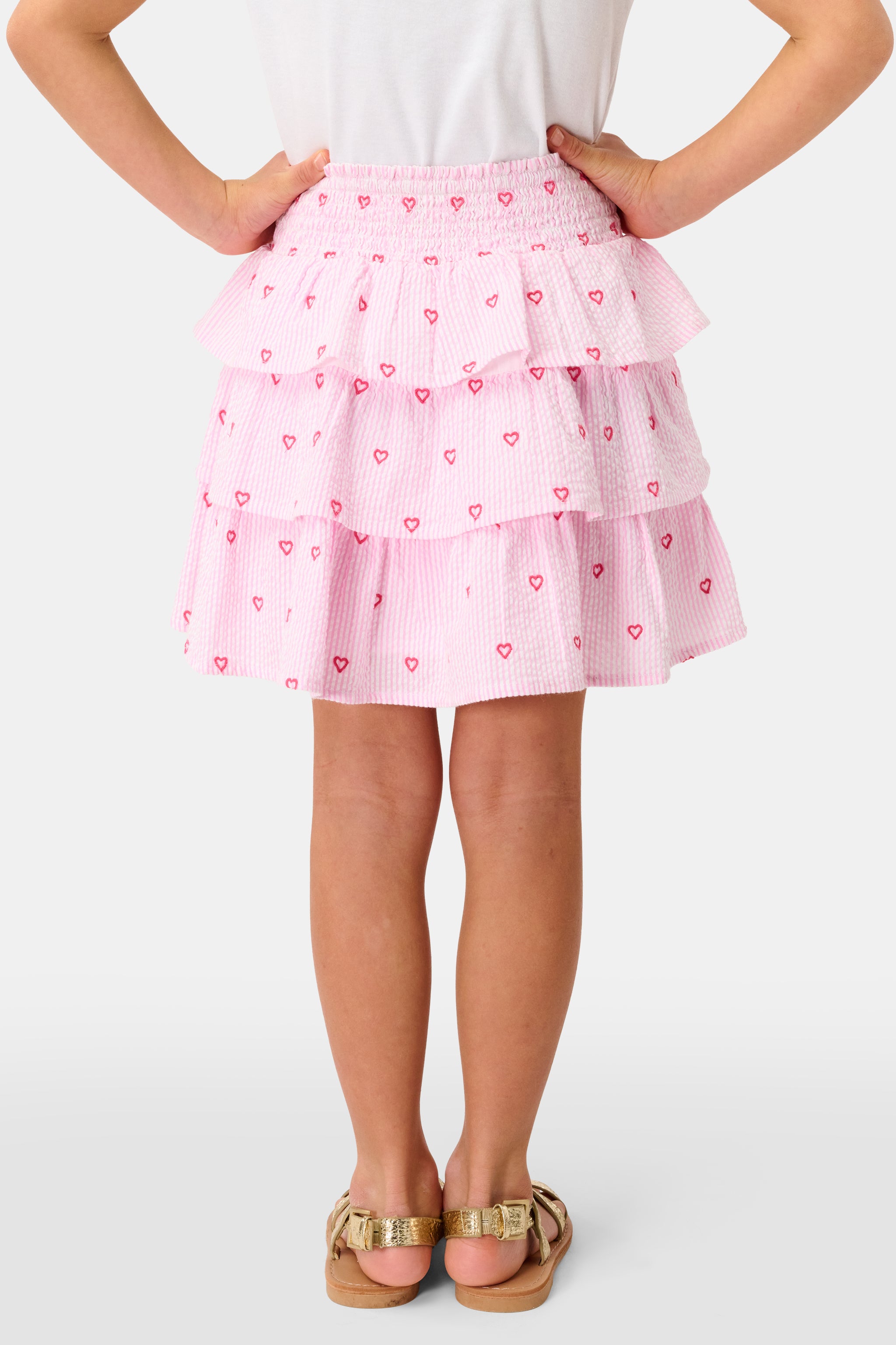 Kids Mini Hearts Sami Skirt