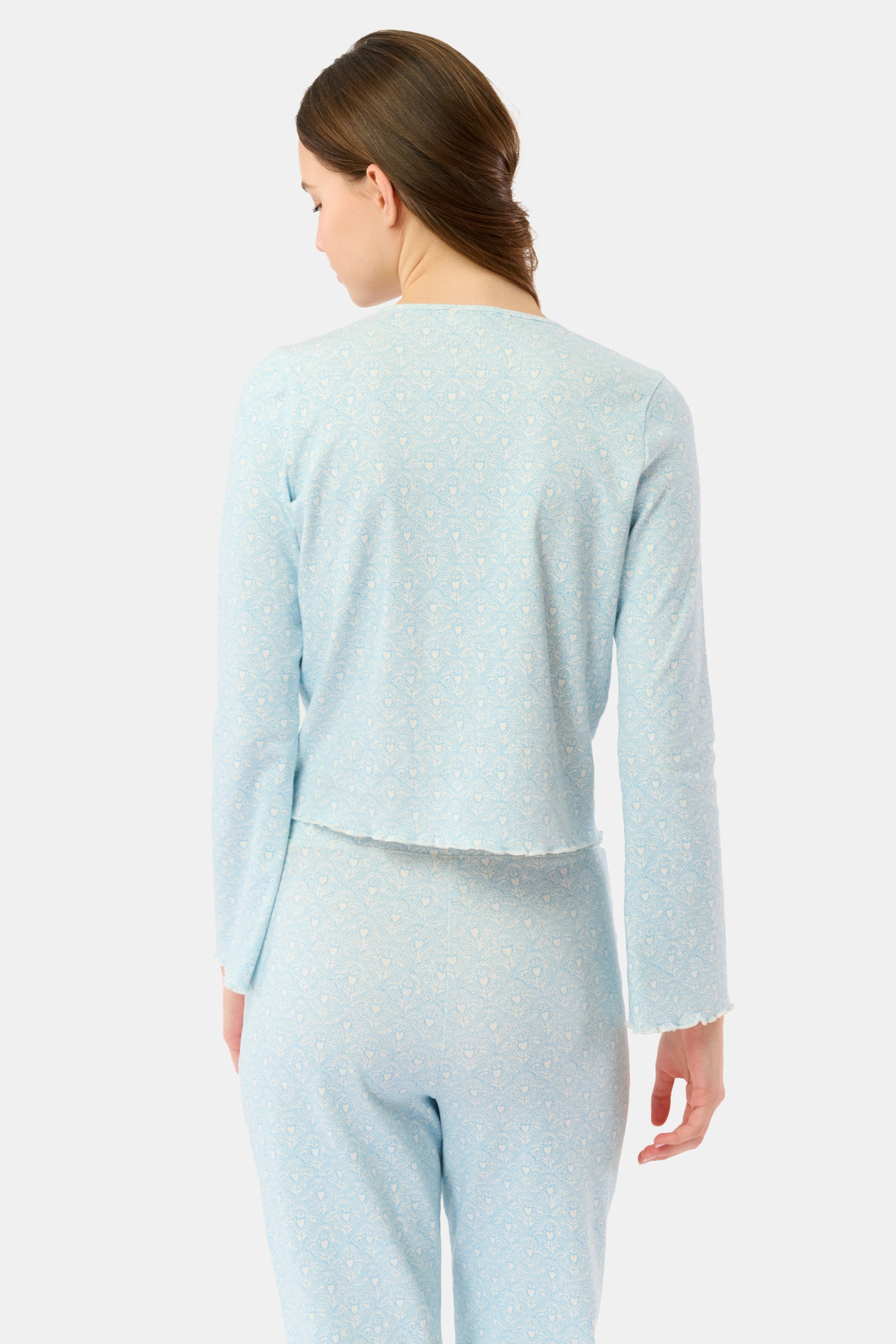Jemina Hearts Pointelle Claire Cardigan