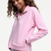 Sugarplum Lattice Half Zip Sweatshirt