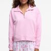 Sugarplum Lattice Half Zip Sweatshirt