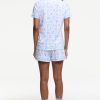 Starry Nights Lattice Polo Pajamas