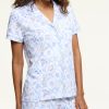 Starry Nights Lattice Polo Pajamas