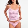 Ditsy Daisy Pointelle Jay Thong