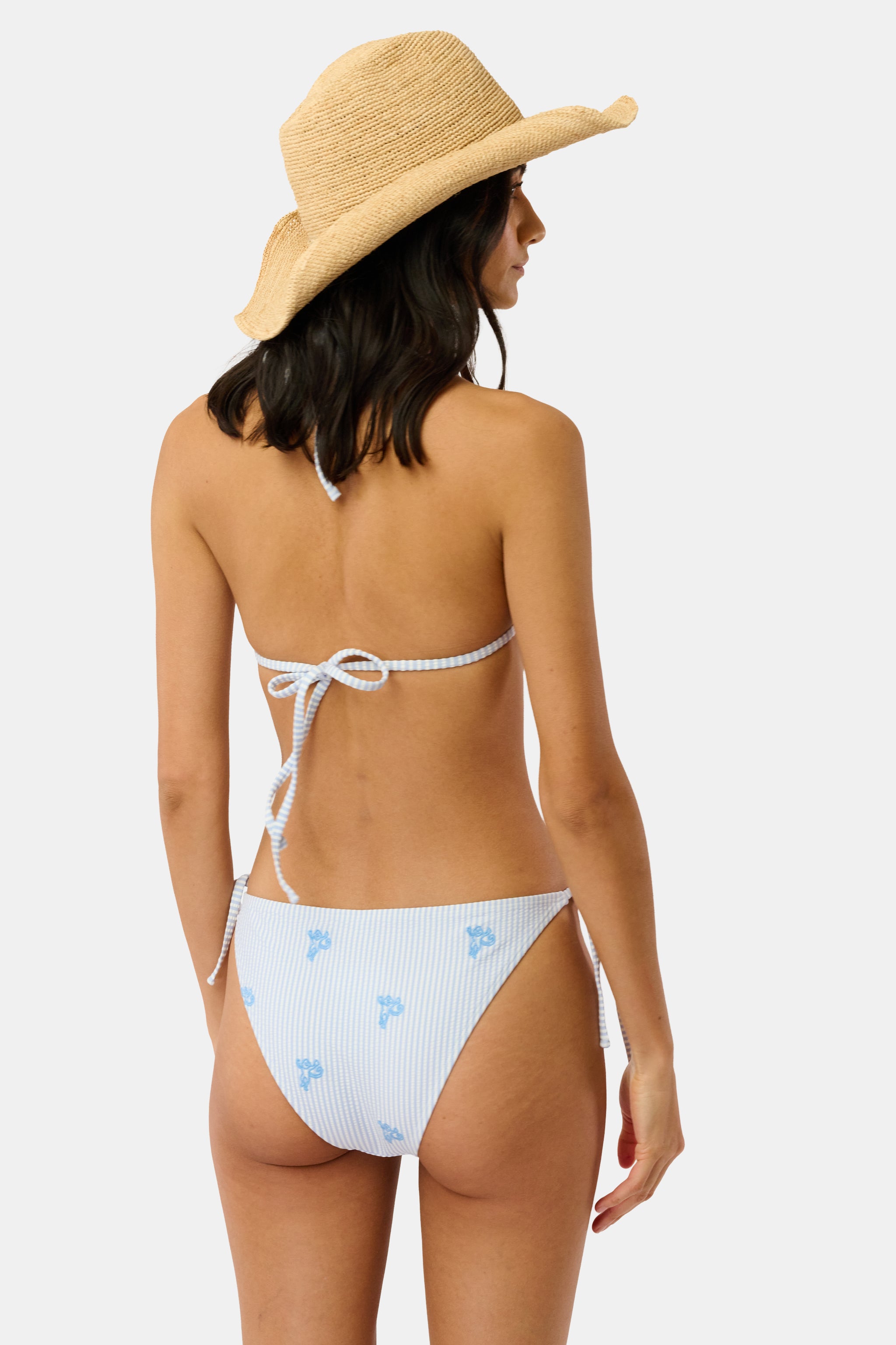 Raffia Crochet Cowboy Hat