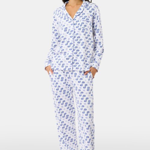 Moby Long Sleeve Polo Pajamas