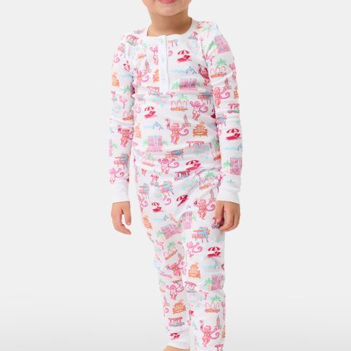 Kids Miami Monkey Pajamas