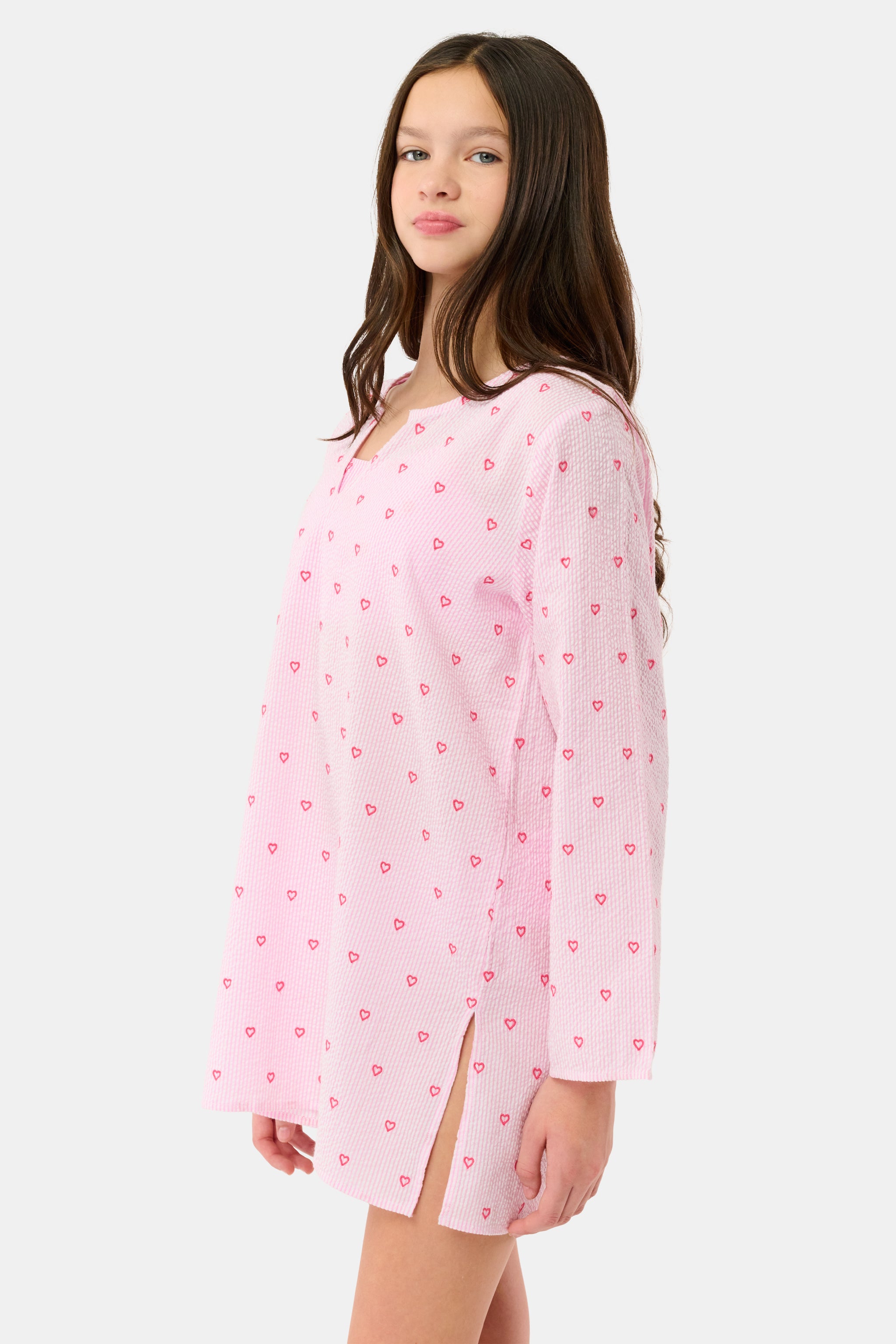 Kids Mini Hearts Kurta