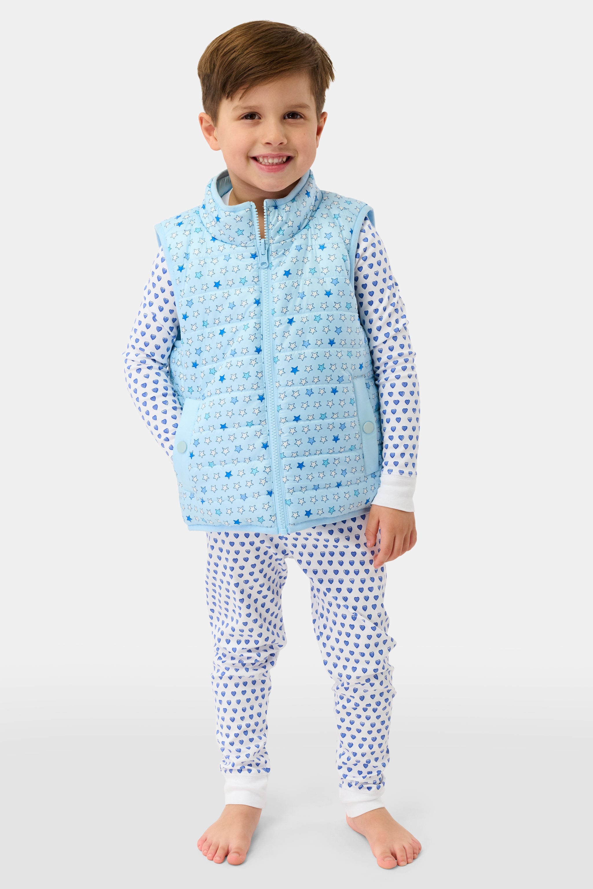 Kids Pop Stars Kiana Reversible Puffer Vest