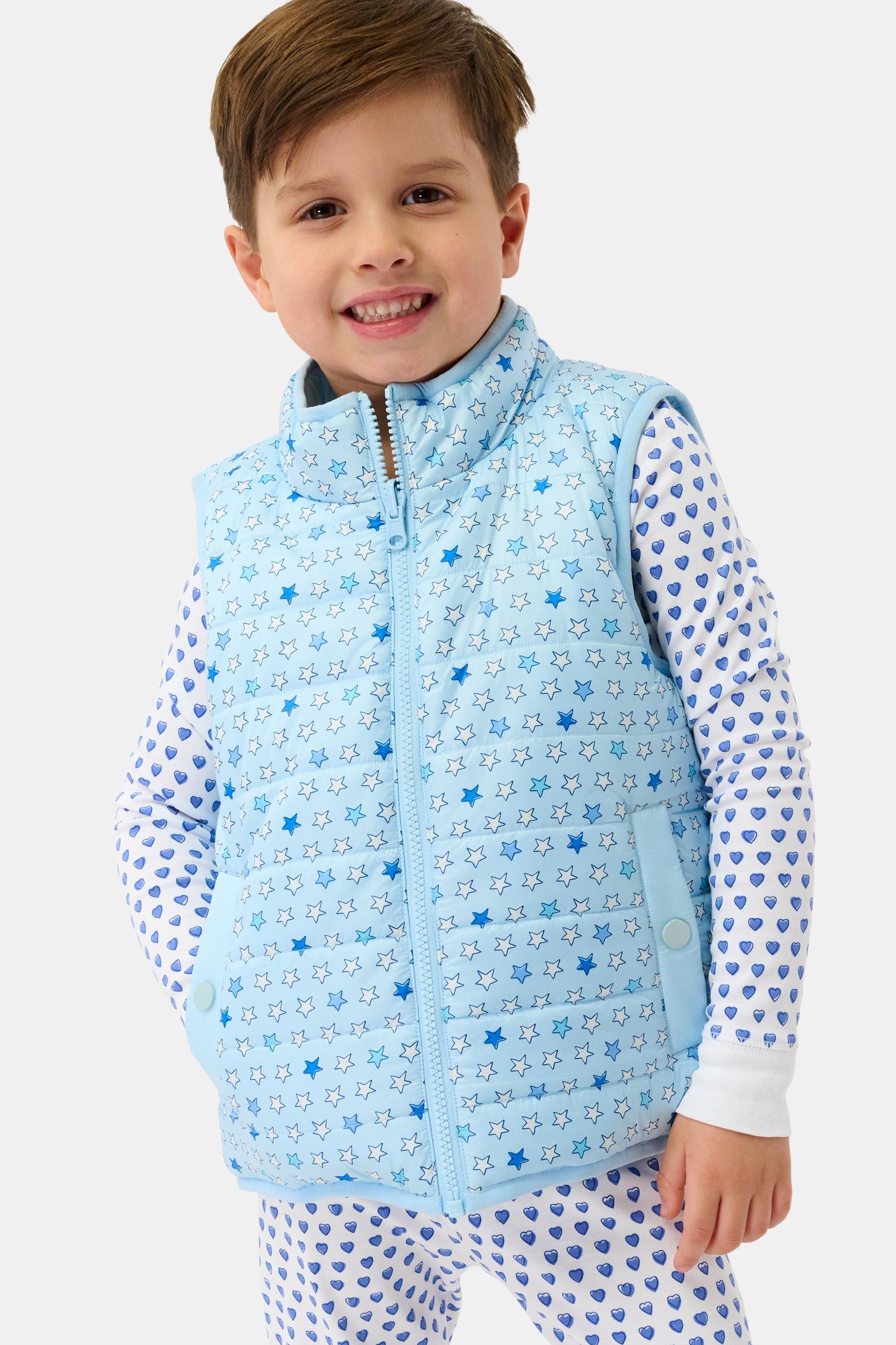 Kids Pop Stars Kiana Reversible Puffer Vest