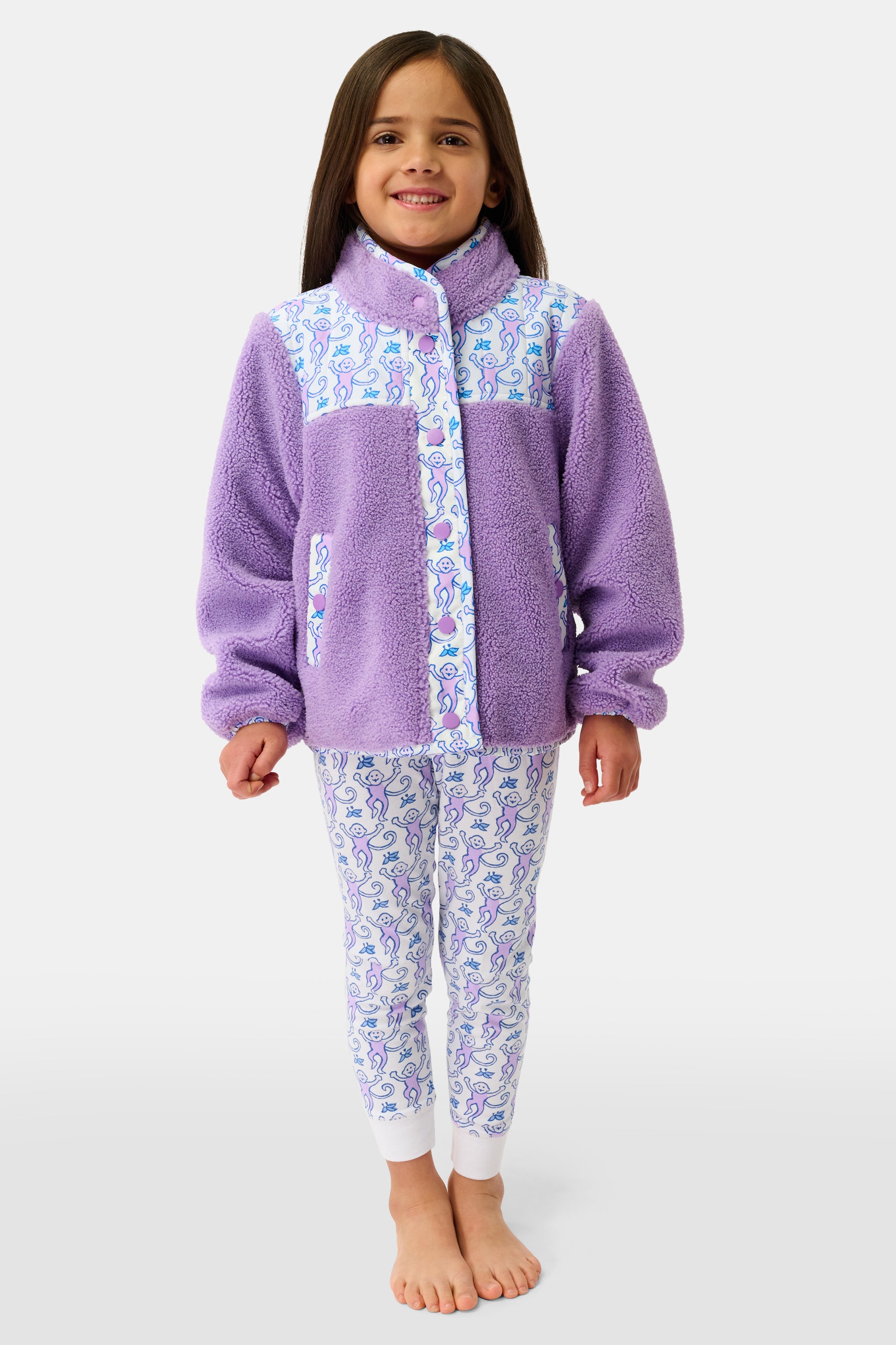 Kids Monkey Lizzie Fleece Jacket