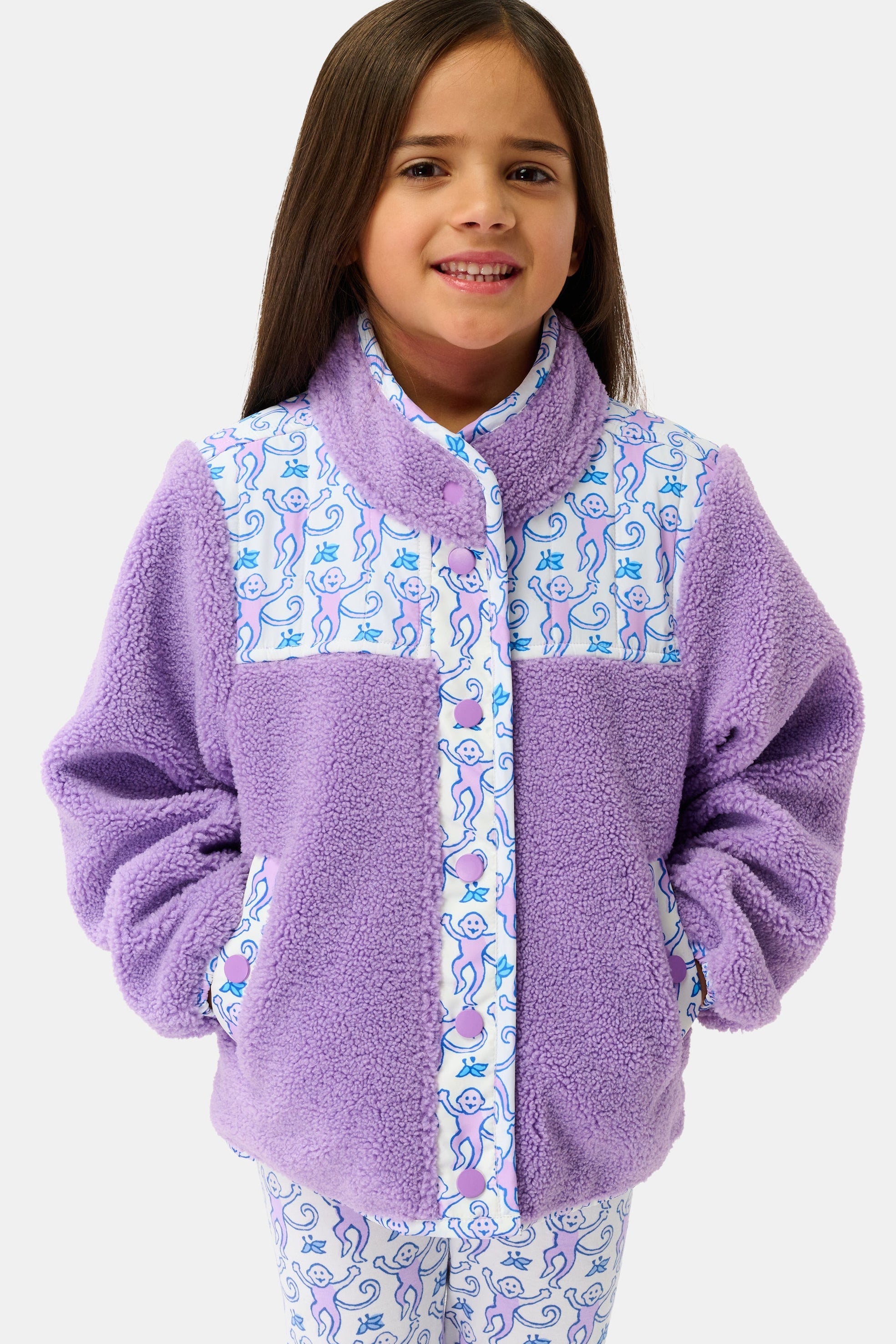 Kids Monkey Lizzie Fleece Jacket