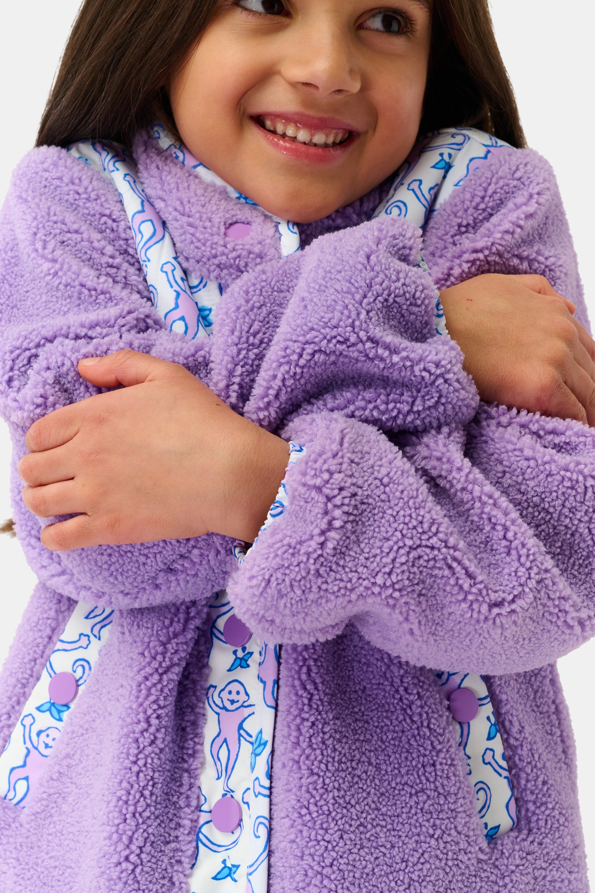 Kids Monkey Lizzie Fleece Jacket