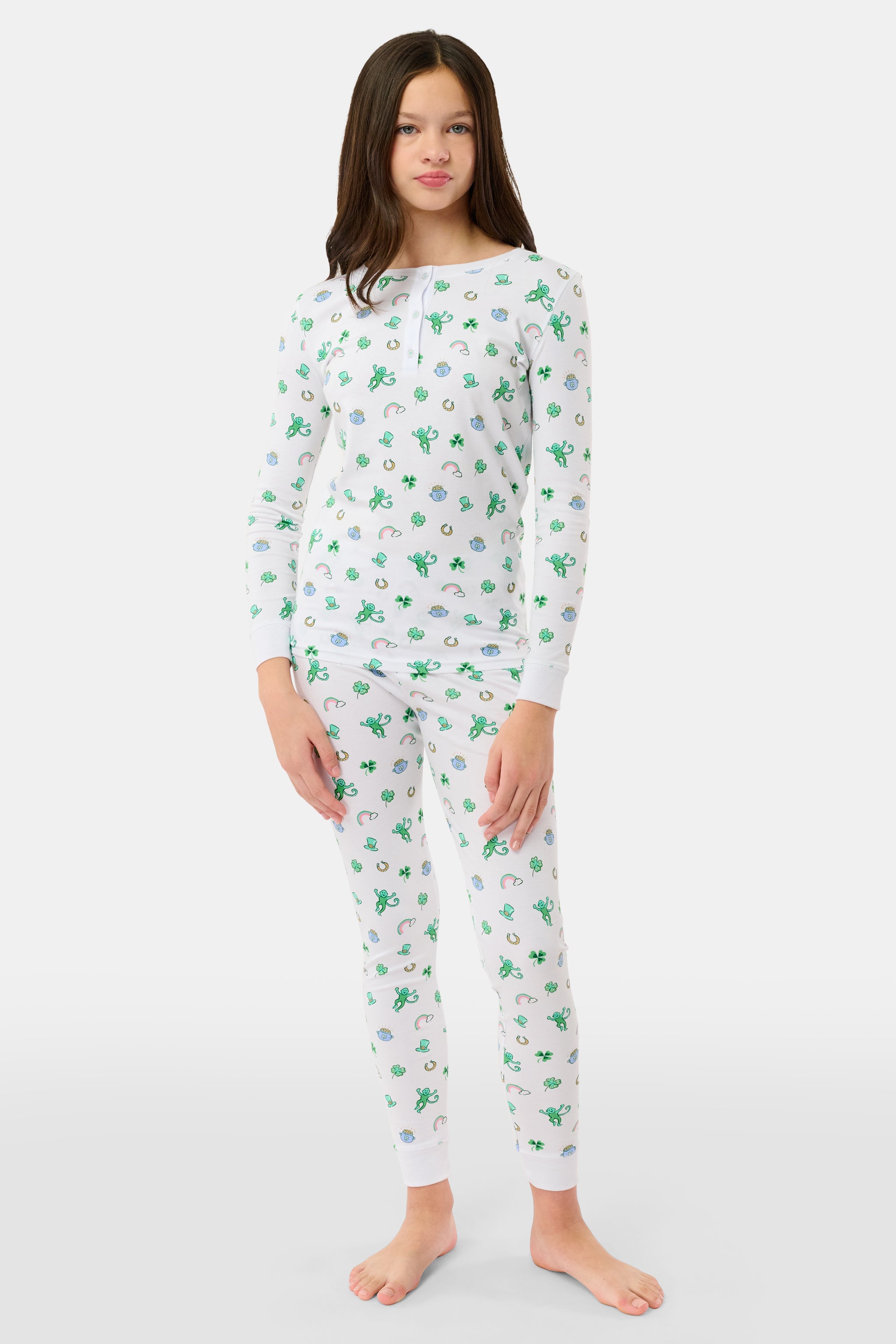 Kids Luck O' The Monkey Pajamas