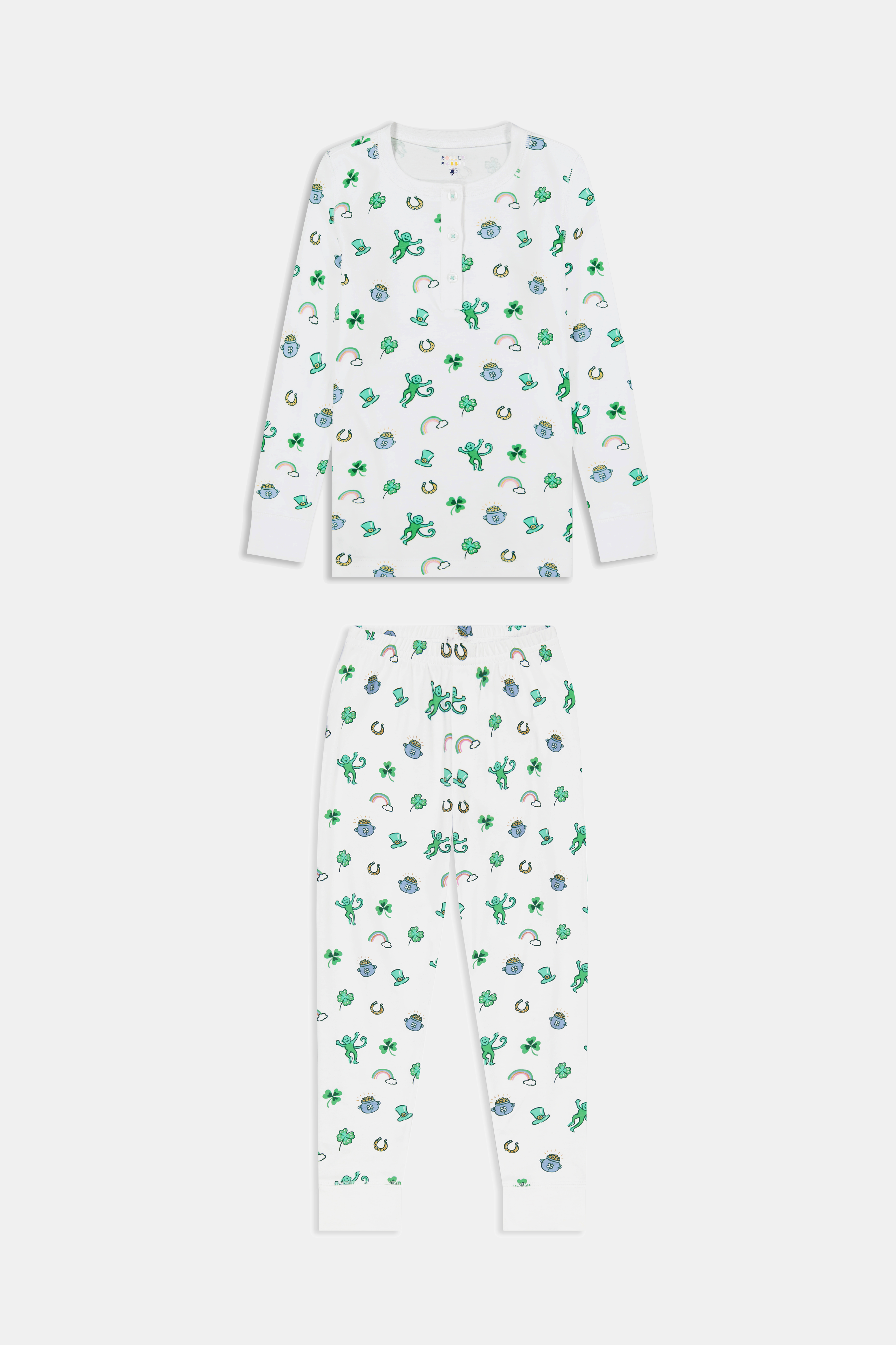 Kids Luck O' The Monkey Pajamas