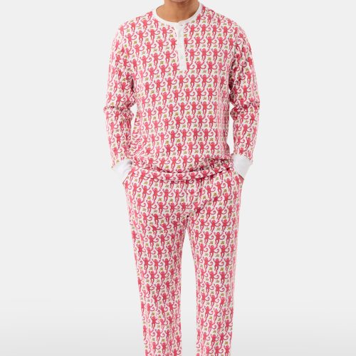 Mens Monkey Spencer Pajamas
