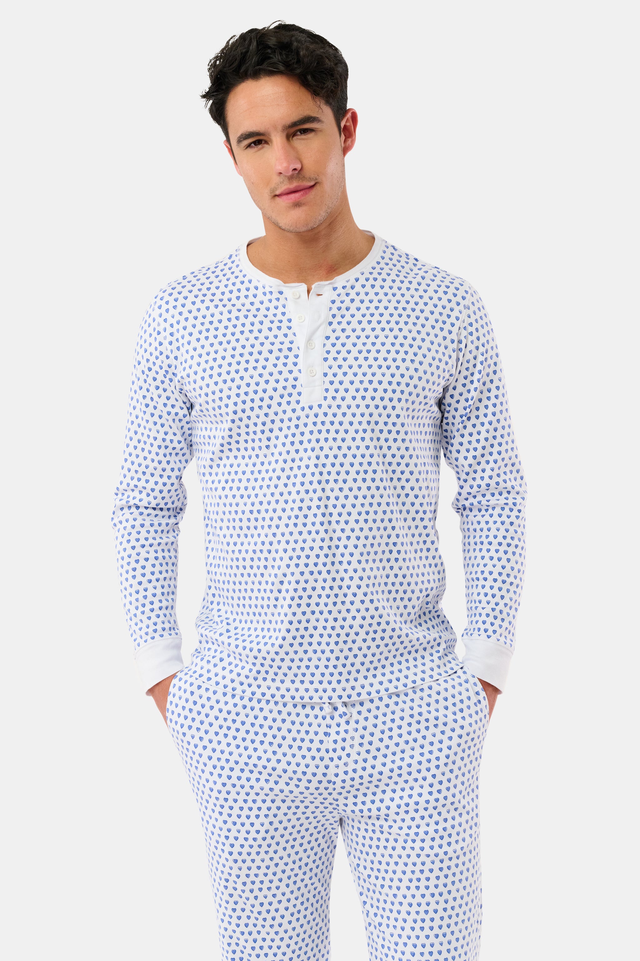 Mens Hearts Spencer Pajamas