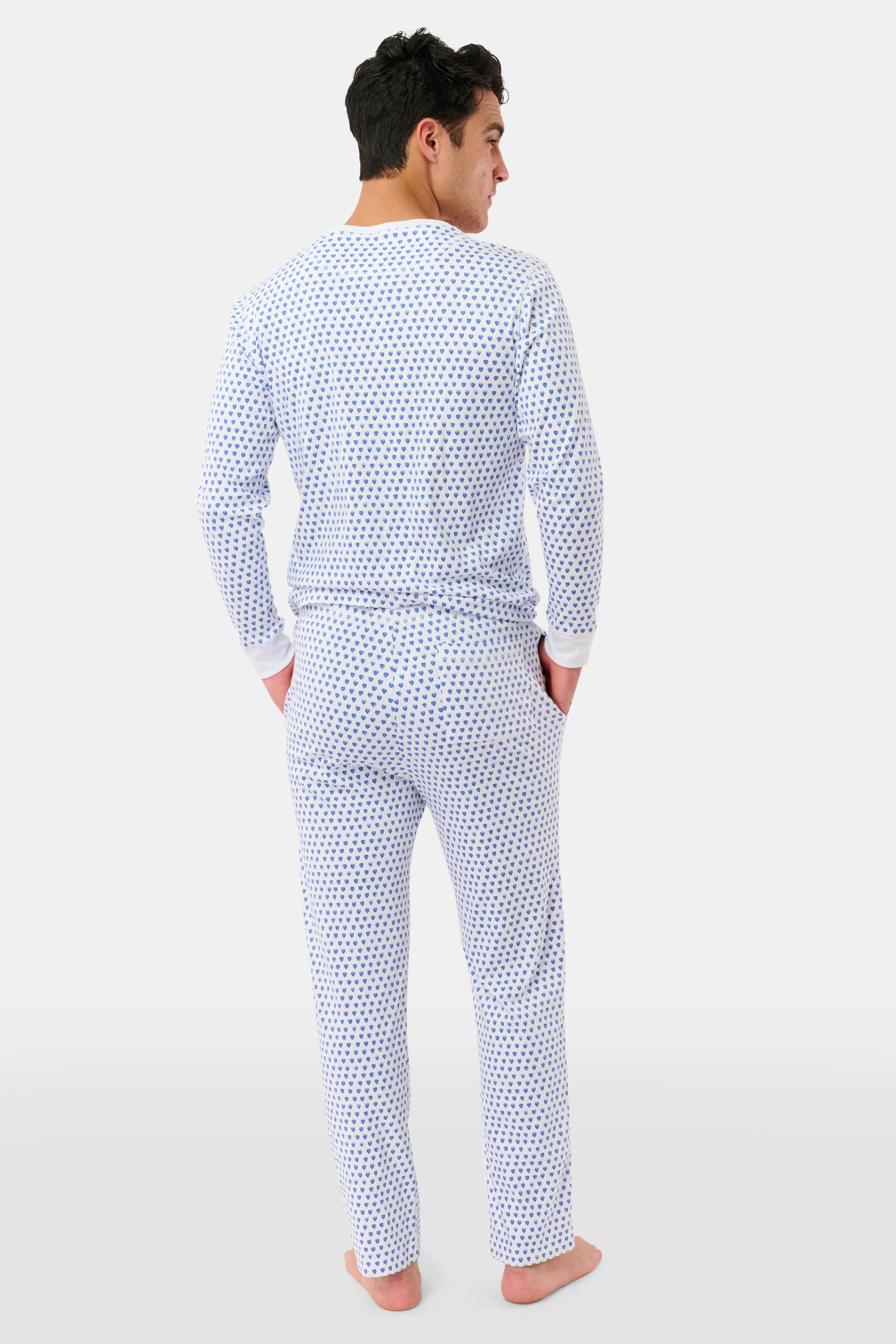 Mens Hearts Spencer Pajamas