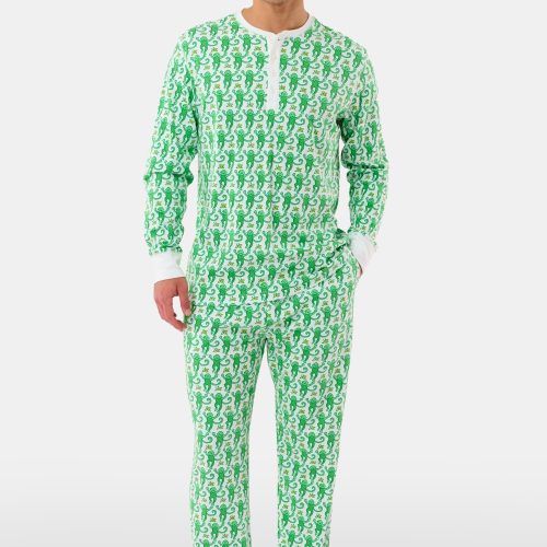 Mens Monkey Spencer Pajamas