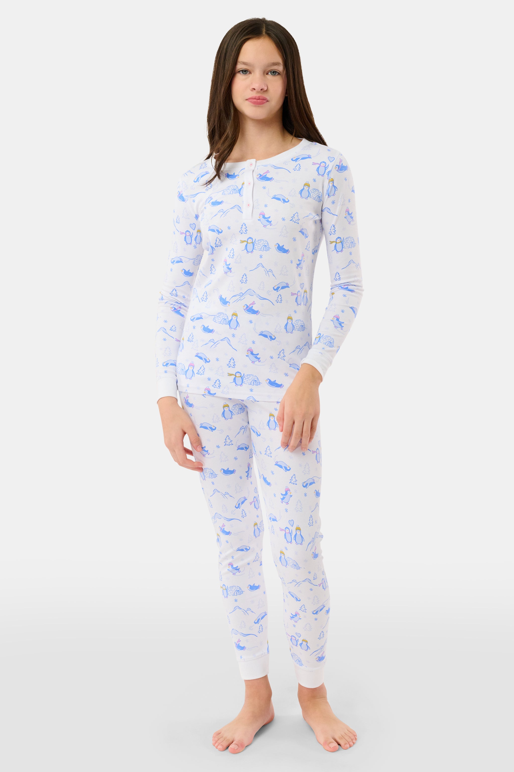 Kids Penguin Party Pajamas