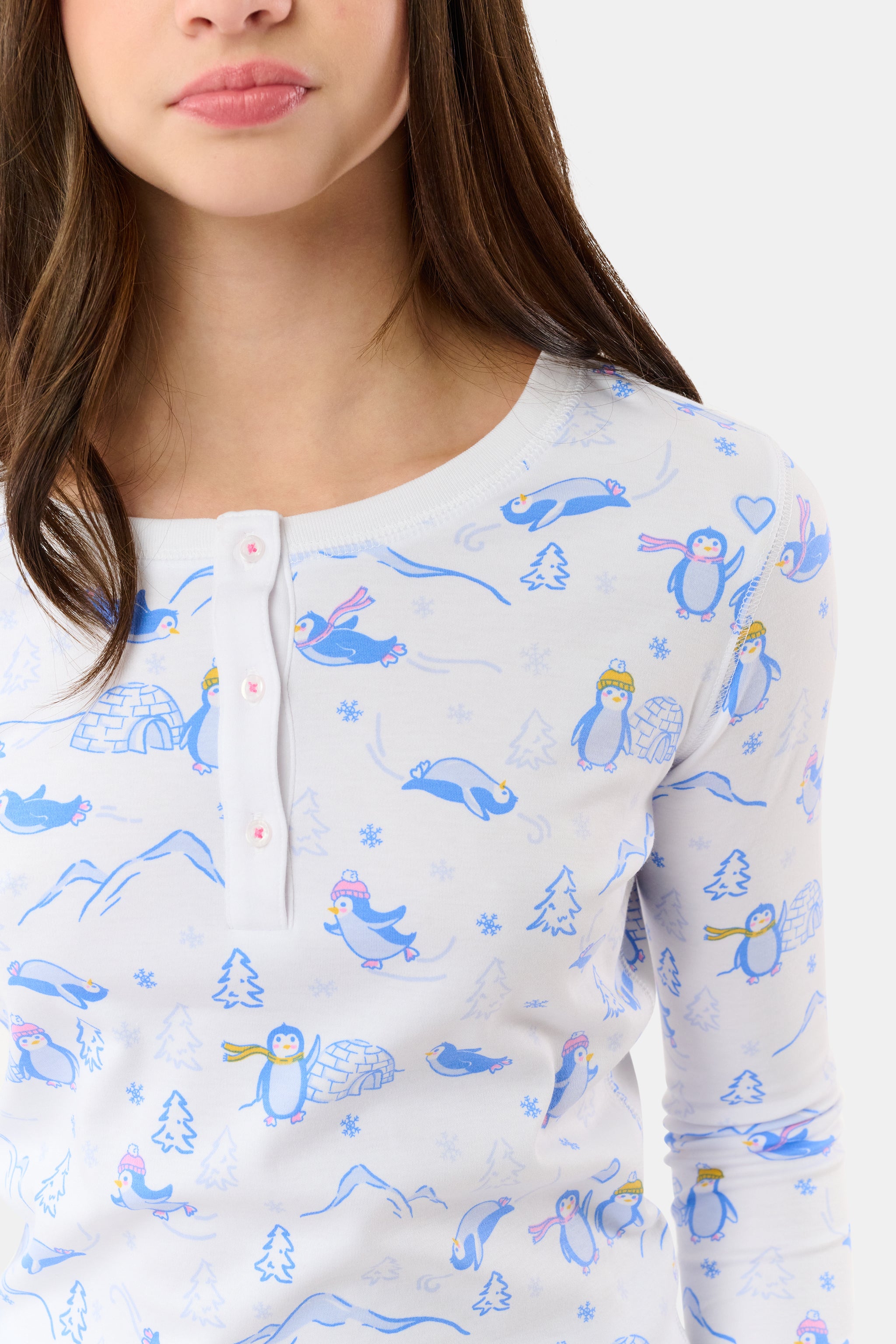 Kids Penguin Party Pajamas