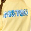 Boston Applique Crewneck