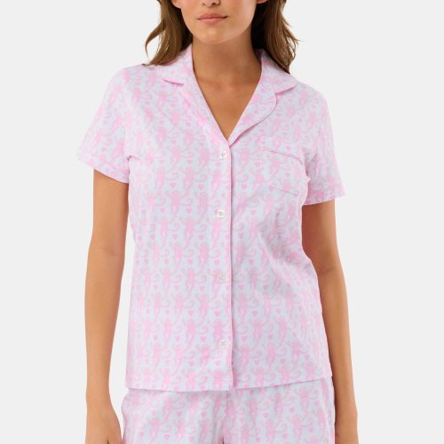 Lovely Monkey Polo Pajamas