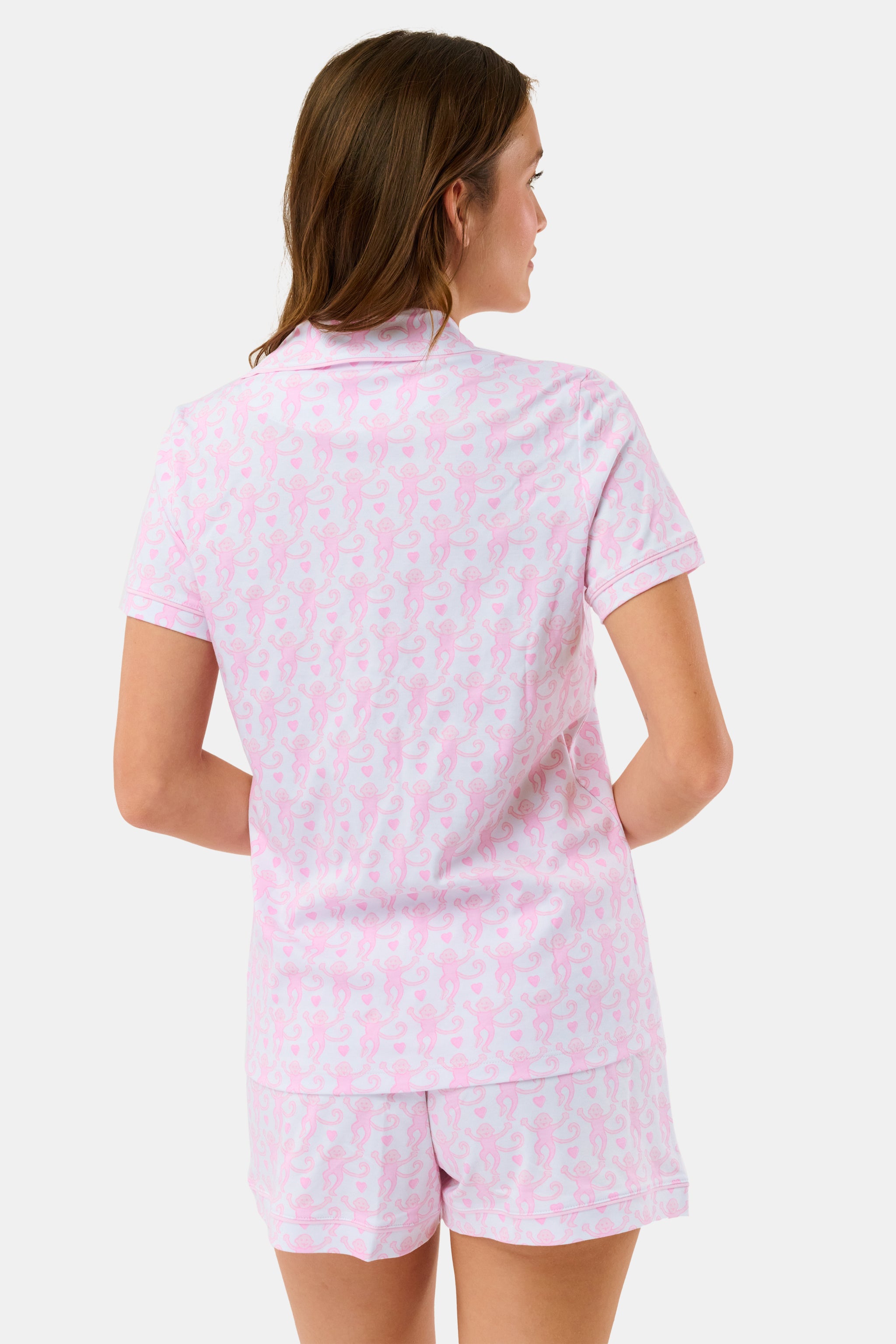 Lovely Monkey Polo Pajamas