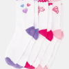 Vintage Valentine Ruffle Sock Set