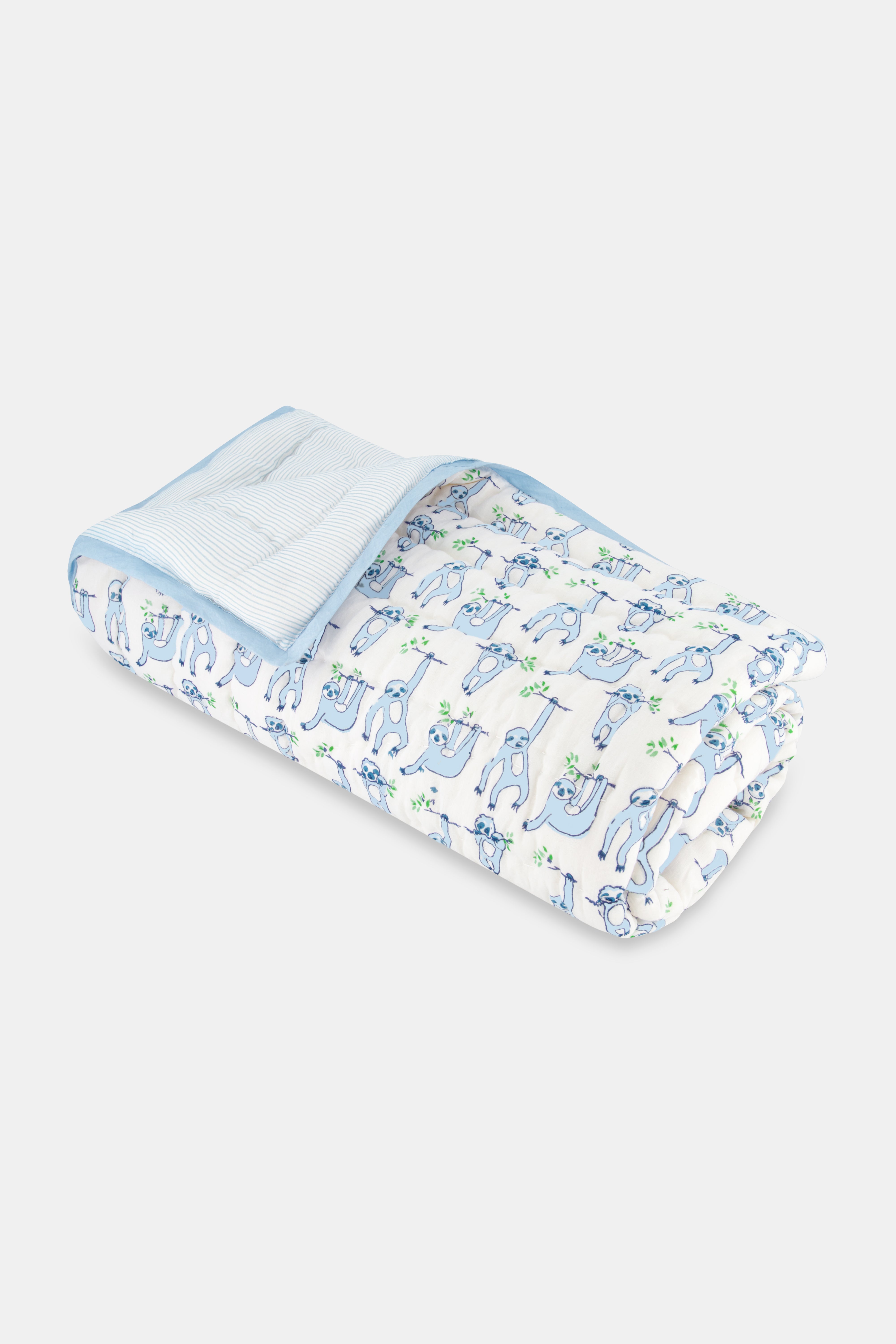 Sleepy Sloth Baby Quilt