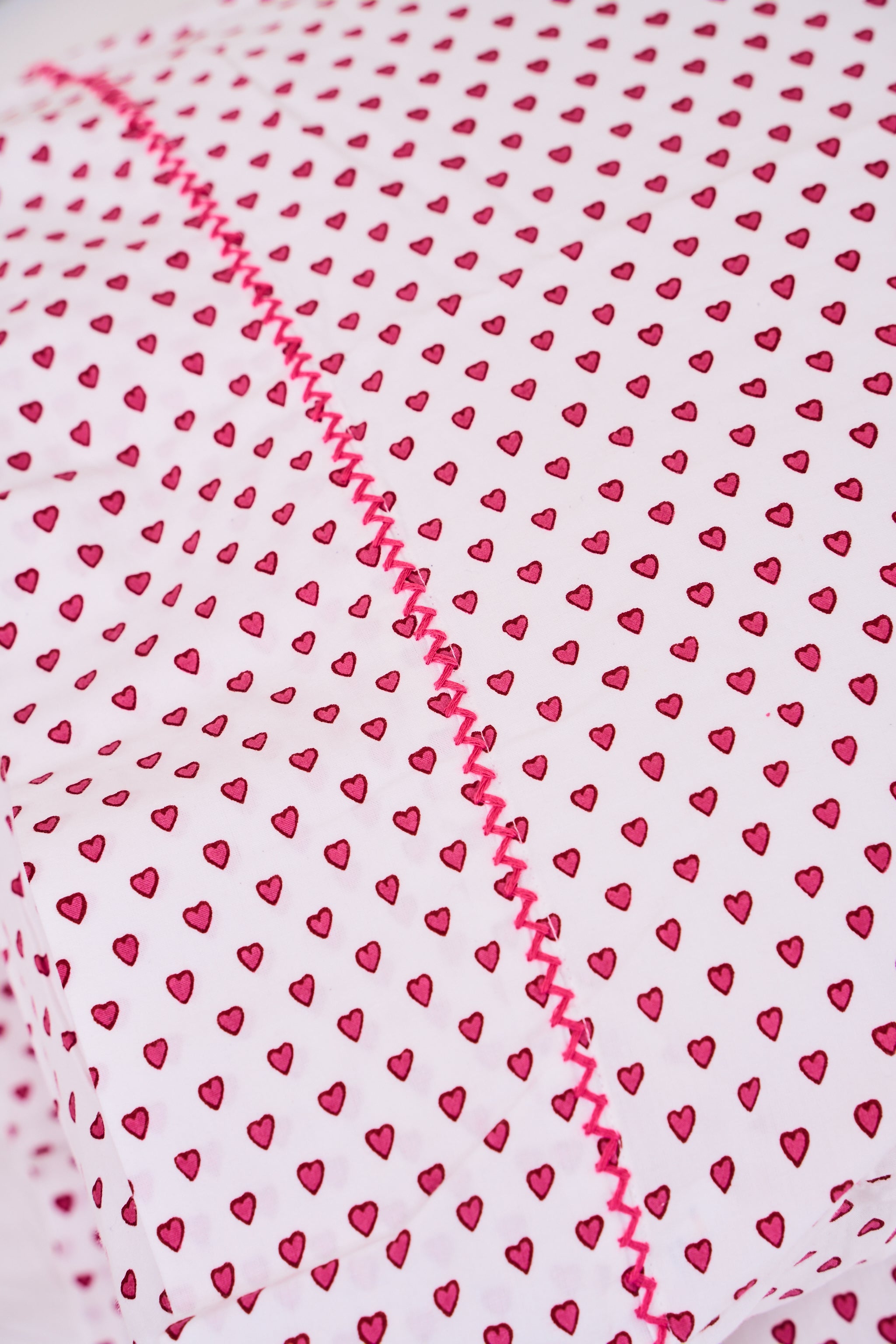 Hearts Pillowcase Set