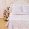 Disco Hearts Pillowcase Set with Ties