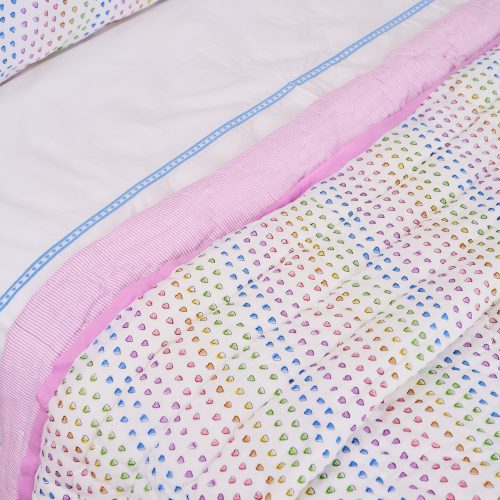 Disco Hearts Quilt