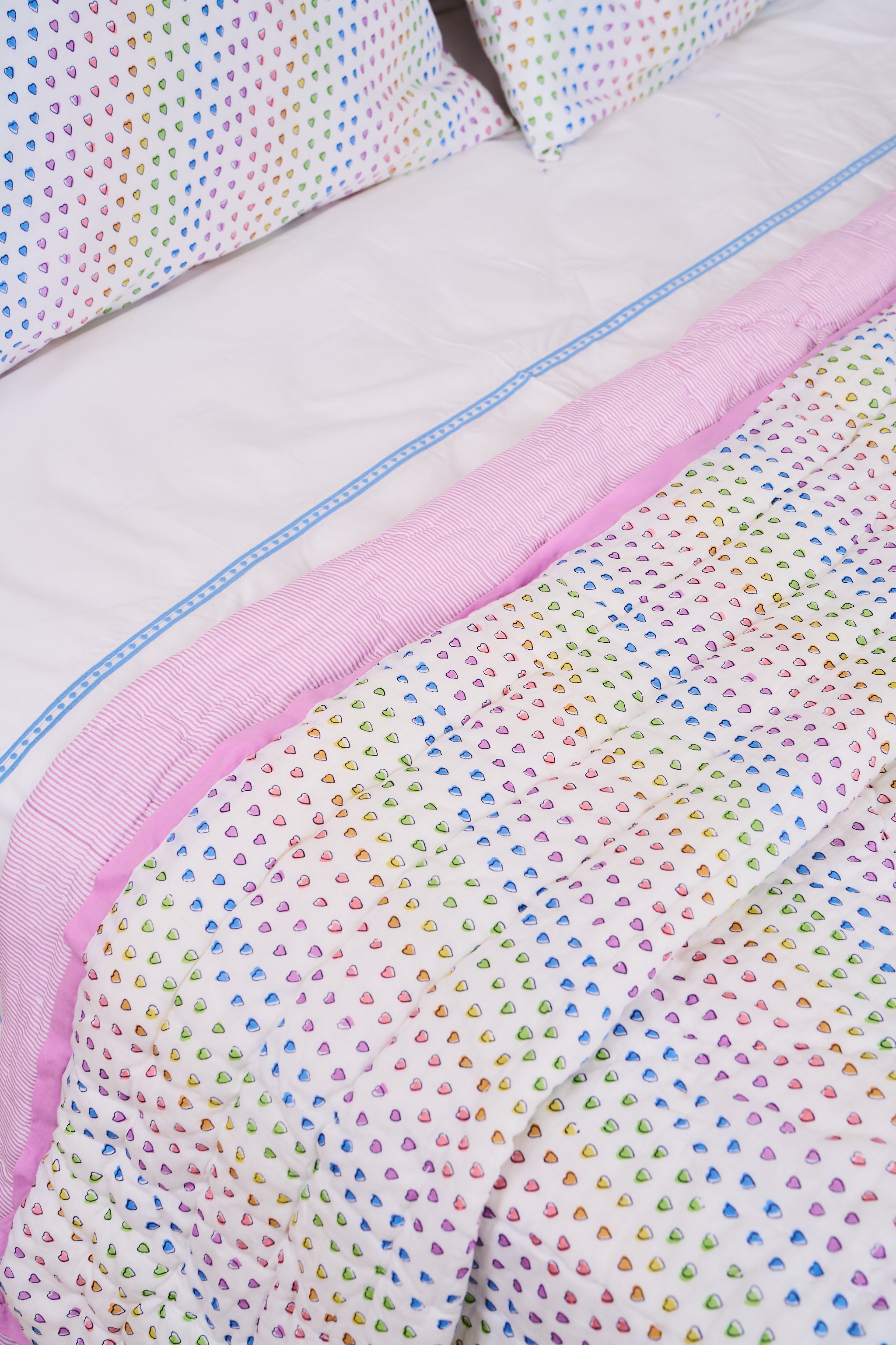 Disco Hearts Quilt
