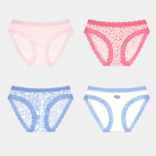 Pastel Core Bikini 4 Pack
