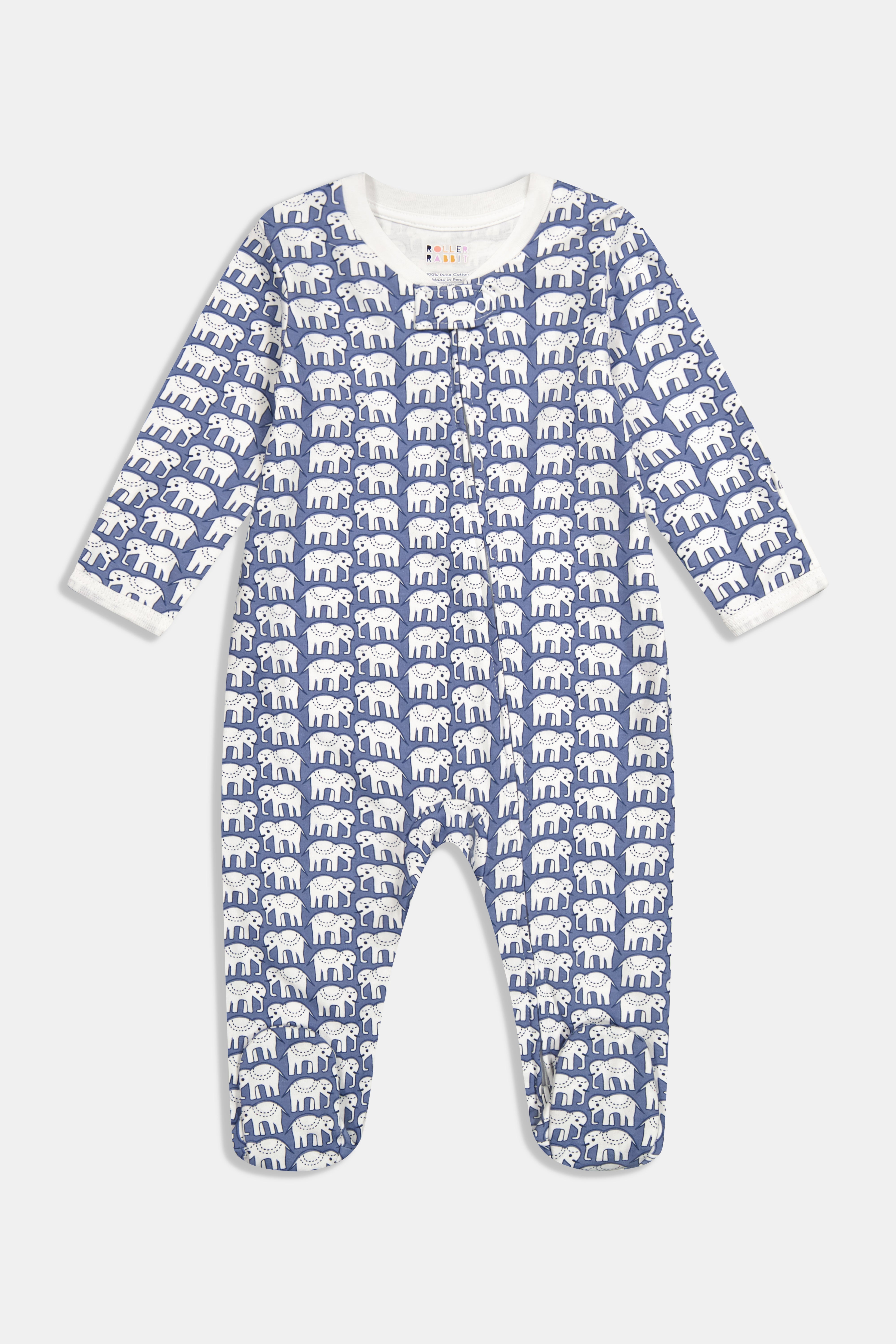 Infant Hathi Zipper Footie