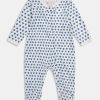 Infant Hearts Zipper Footie