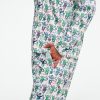 Boston Monkey Long Sleeve Polo Pajamas