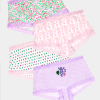 Mixed Icon Boyshort 4 Pack