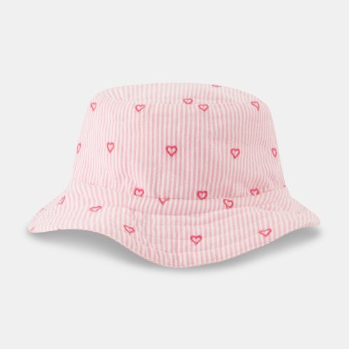 Kids Mini Hearts Bucket Hat