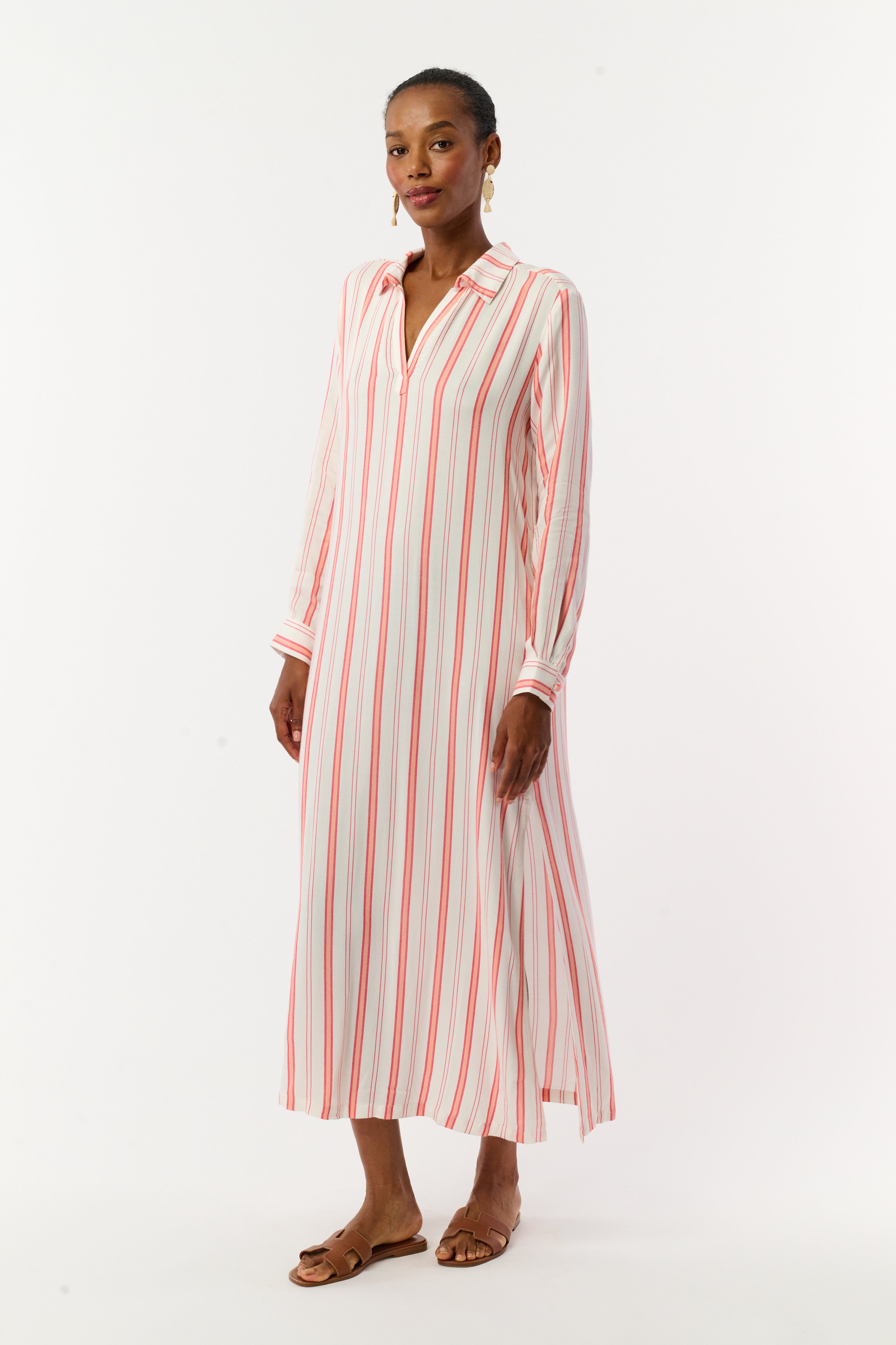 Cabana Stripe Fallon Dress