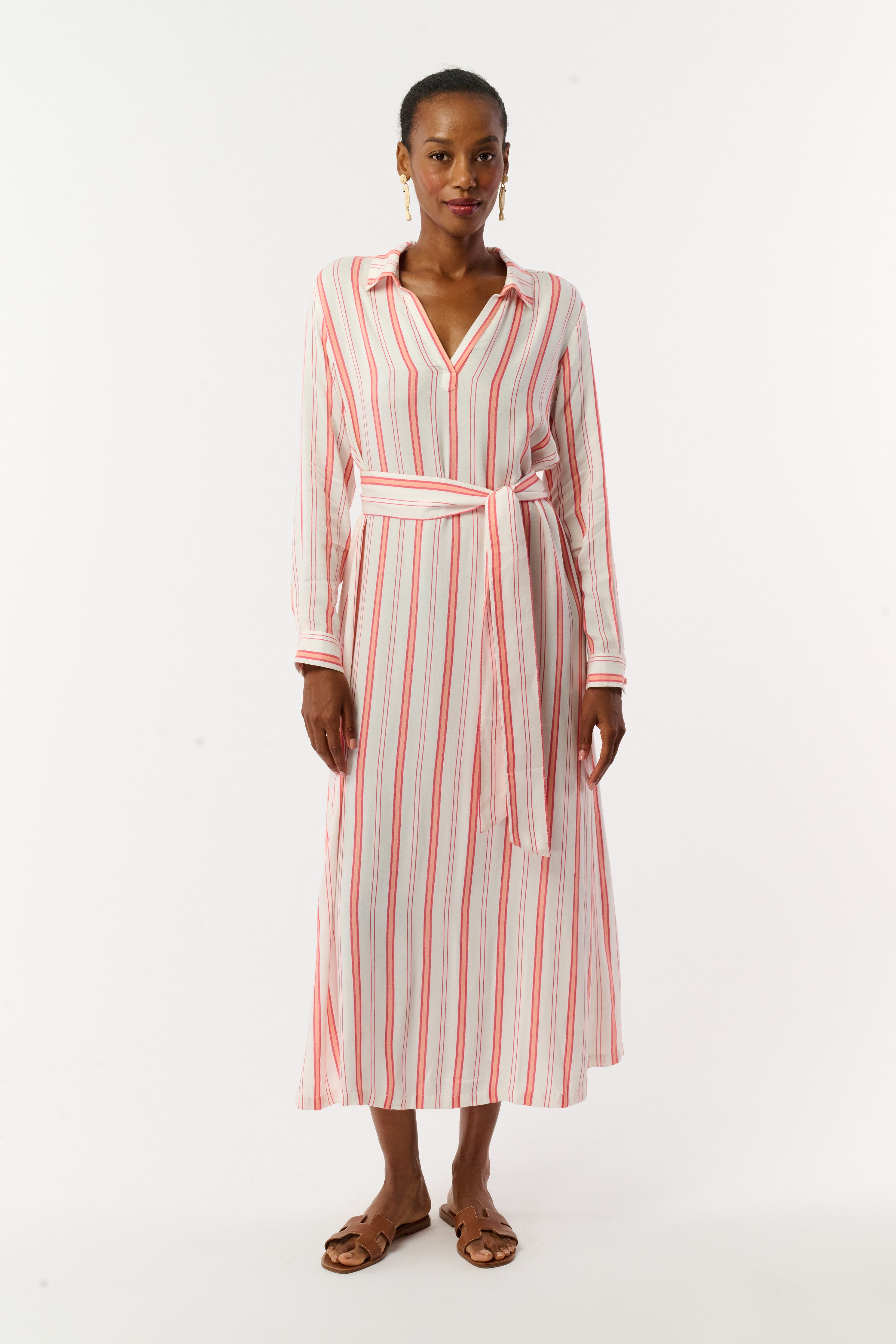 Cabana Stripe Fallon Dress