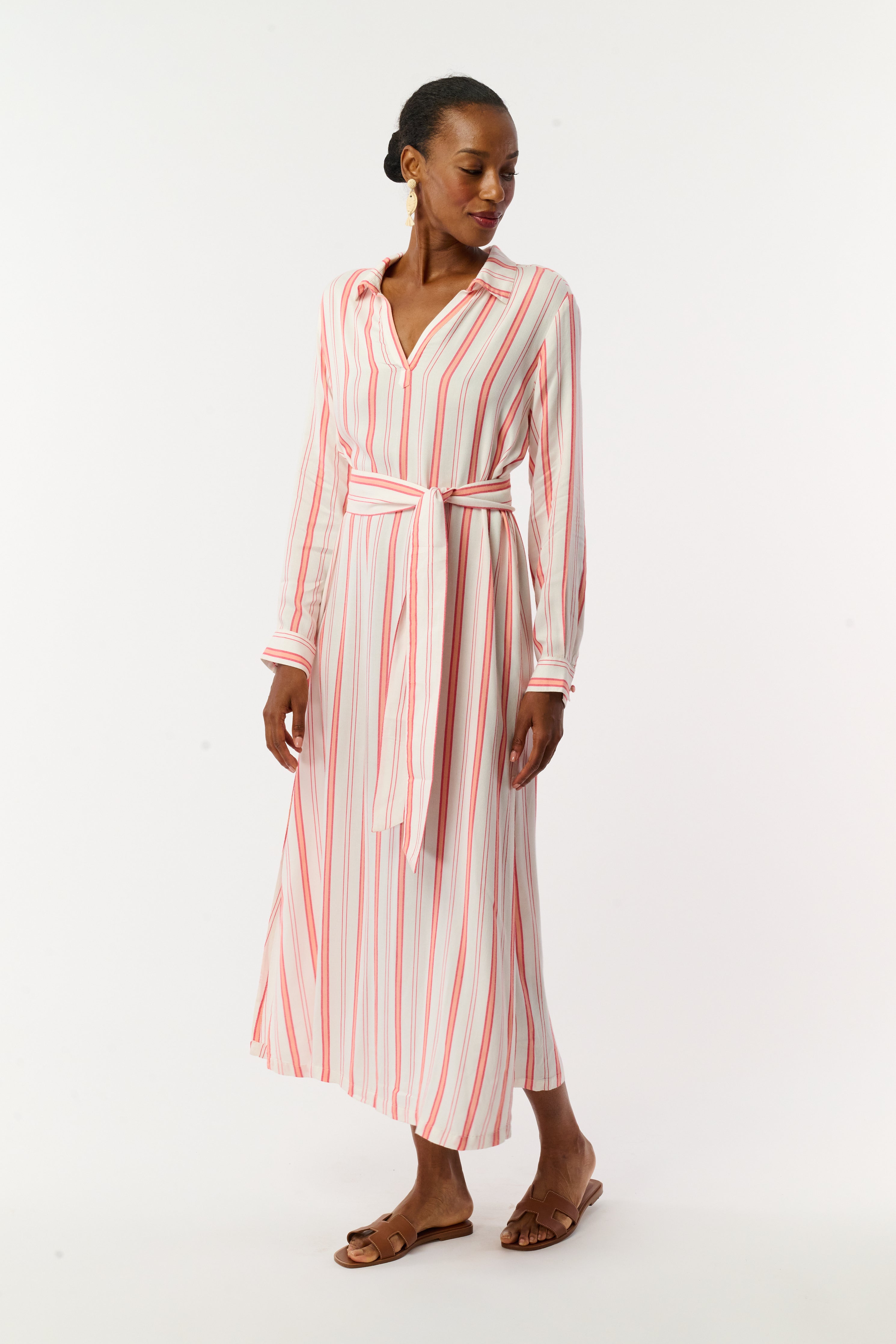 Cabana Stripe Fallon Dress