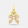 Enamel Bow Charm