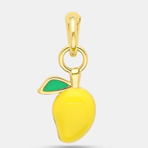 Enamel Lemon Charm