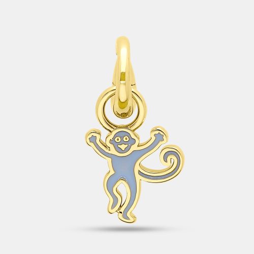 Enamel Monkey Charm