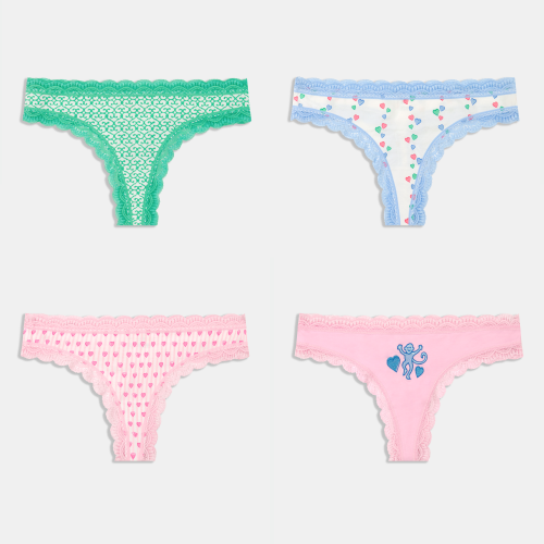 Icons Thong 4 Pack