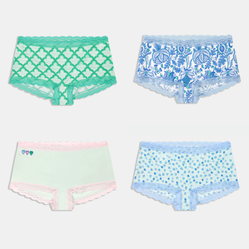 Classic Core Boyshort 4 Pack