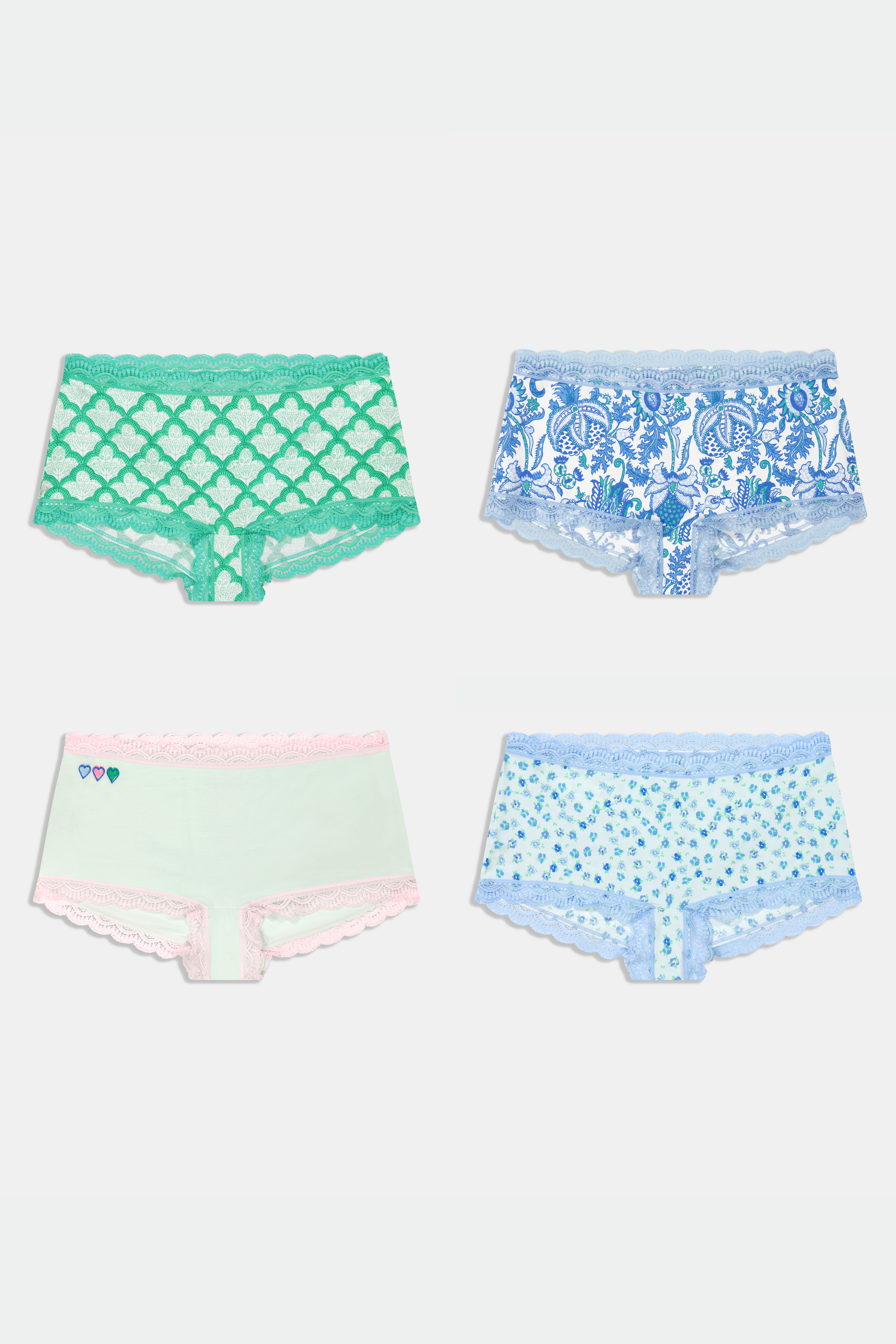 Classic Core Boyshort 4 Pack