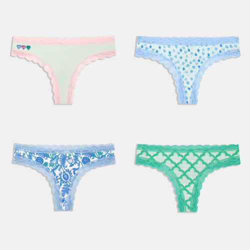 Classic Core Thong 4 Pack